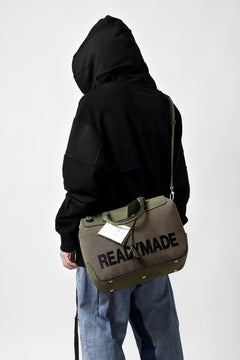 画像をギャラリービューアに読み込む, READYMADE GYM BAG MEDIUM (KHAKI GREEN)