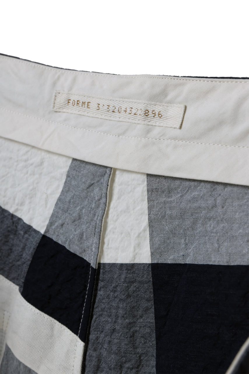 画像をギャラリービューアに読み込む, forme d'expression Fisherman Pants (Big Check)