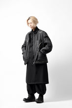 画像をギャラリービューアに読み込む, Y's BANG ON! No.173 POLYESTER TAFFETA + WOOL PILE PATCHED BLOUSON (BLACK)