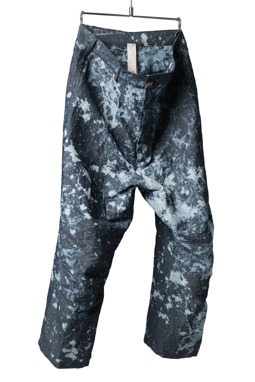 画像をギャラリービューアに読み込む, forme d&#39;expression Baggy 5 Pocket Pants (Indigo Splash)