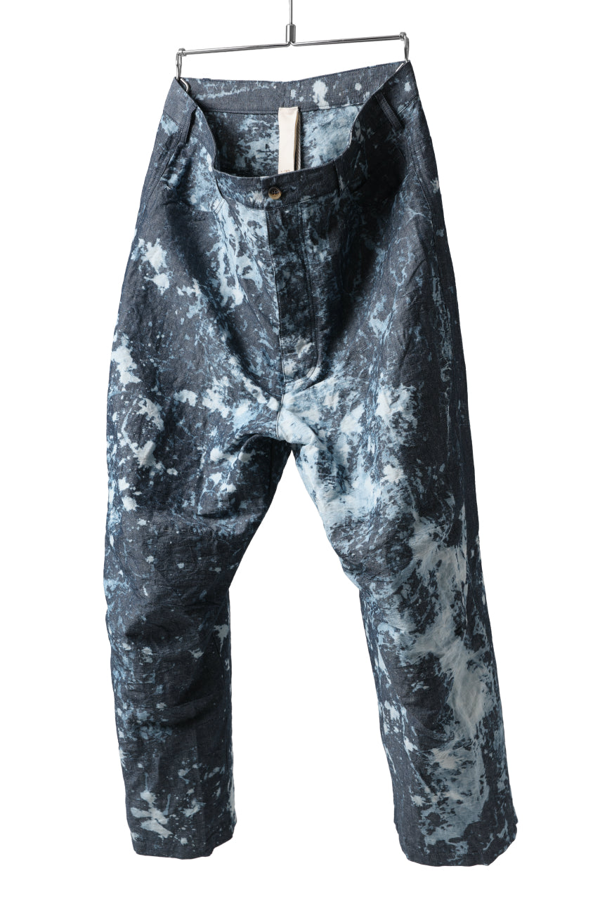 画像をギャラリービューアに読み込む, forme d'expression Baggy 5 Pocket Pants (Indigo Splash)