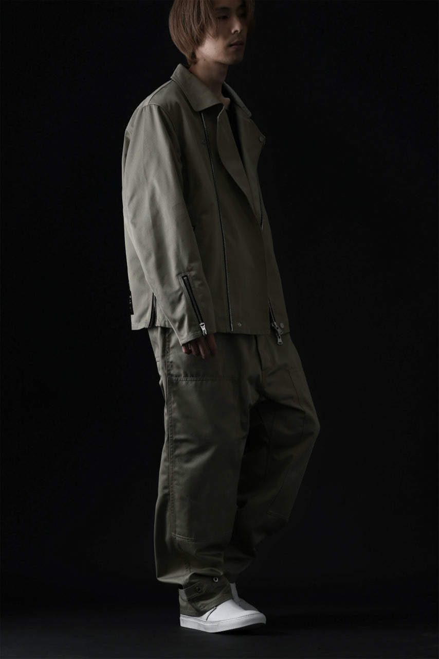 Load image into Gallery viewer, ISAMU KATAYAMA BACKLASH xx Dickies® DOUBLE RIDERS JACKET (KHAKI)
