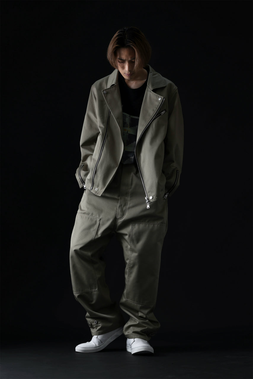 Load image into Gallery viewer, ISAMU KATAYAMA BACKLASH xx Dickies® DOUBLE RIDERS JACKET (KHAKI)