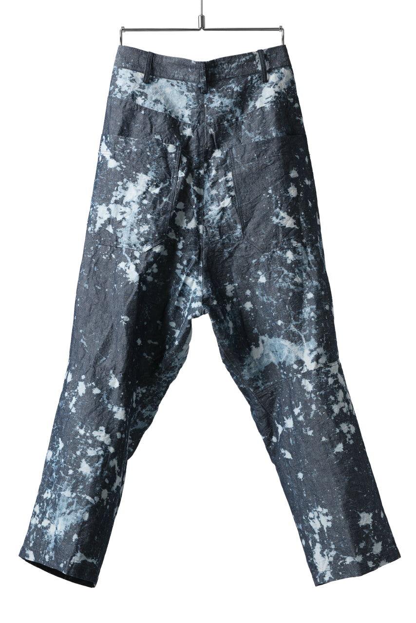 画像をギャラリービューアに読み込む, forme d'expression Baggy 5 Pocket Pants (Indigo Splash)