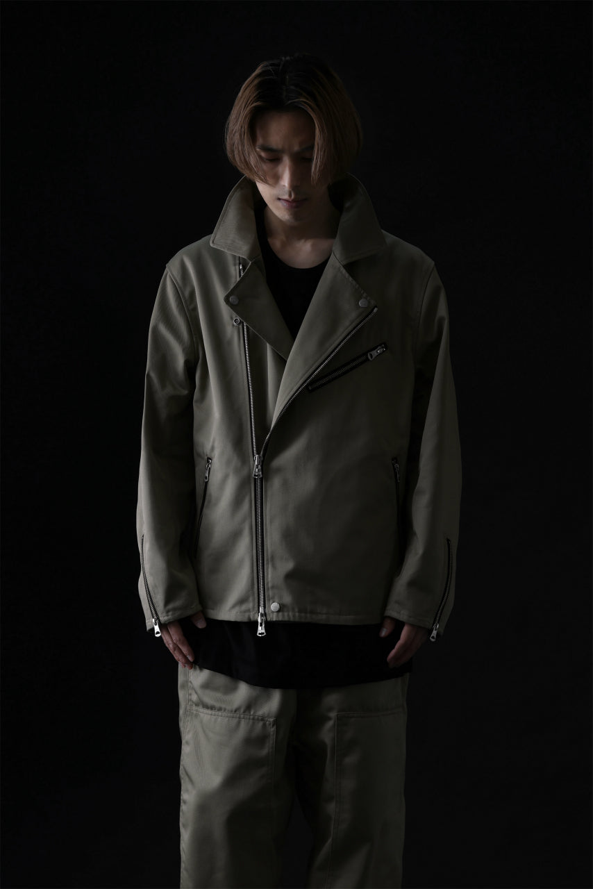 Load image into Gallery viewer, ISAMU KATAYAMA BACKLASH xx Dickies® DOUBLE RIDERS JACKET (KHAKI)