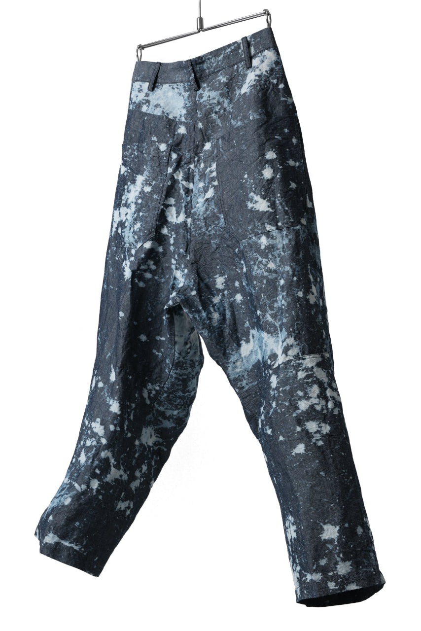 画像をギャラリービューアに読み込む, forme d'expression Baggy 5 Pocket Pants (Indigo Splash)