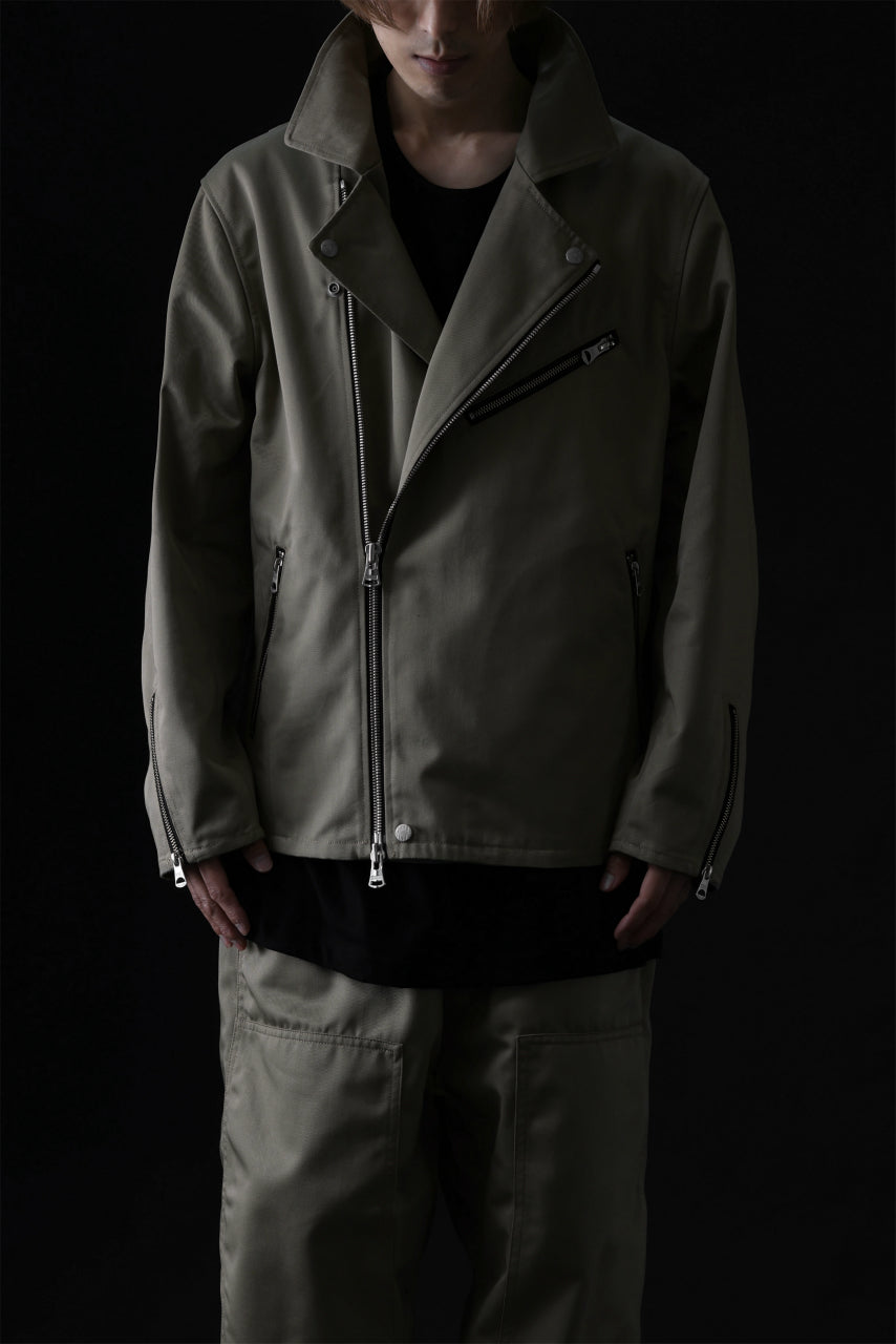 Load image into Gallery viewer, ISAMU KATAYAMA BACKLASH xx Dickies® DOUBLE RIDERS JACKET (KHAKI)