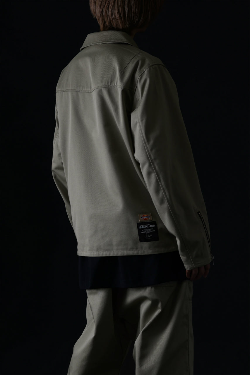 Load image into Gallery viewer, ISAMU KATAYAMA BACKLASH xx Dickies® DOUBLE RIDERS JACKET (KHAKI)