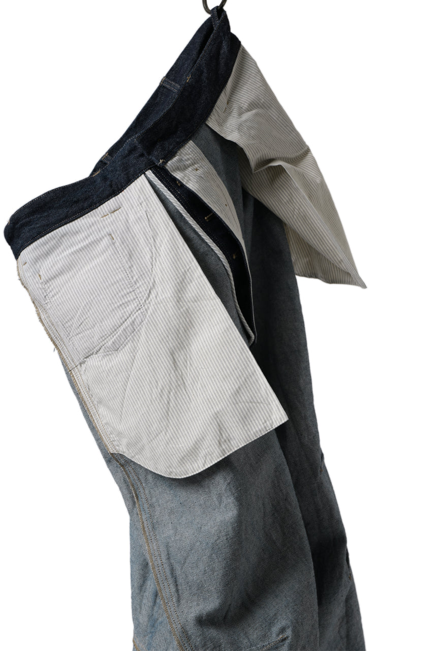 画像をギャラリービューアに読み込む, forme d'expression Baggy 5 Pocket Pants (Denim)