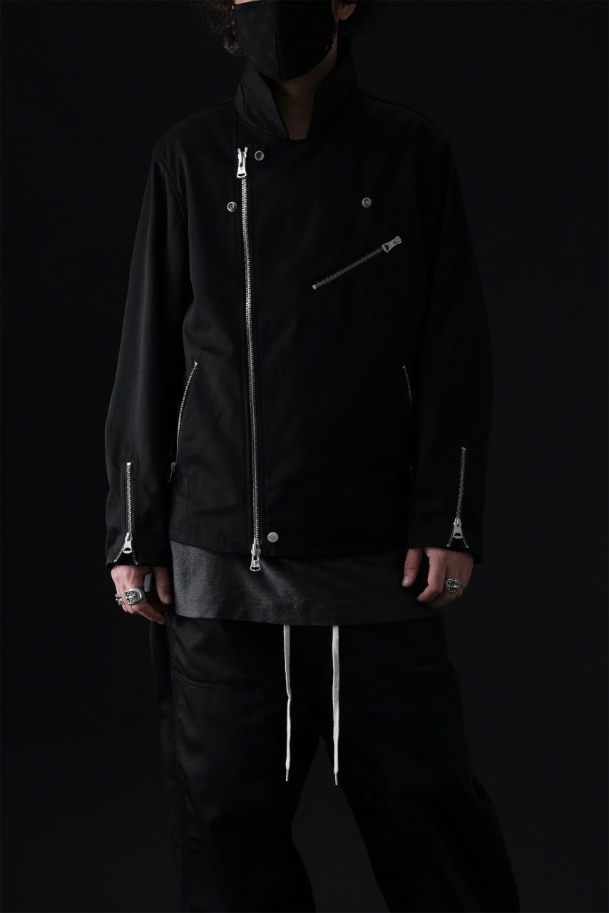 Load image into Gallery viewer, ISAMU KATAYAMA BACKLASH xx Dickies® DOUBLE RIDERS JACKET (BLACK)