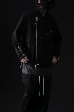 Load image into Gallery viewer, ISAMU KATAYAMA BACKLASH xx Dickies® DOUBLE RIDERS JACKET (BLACK)