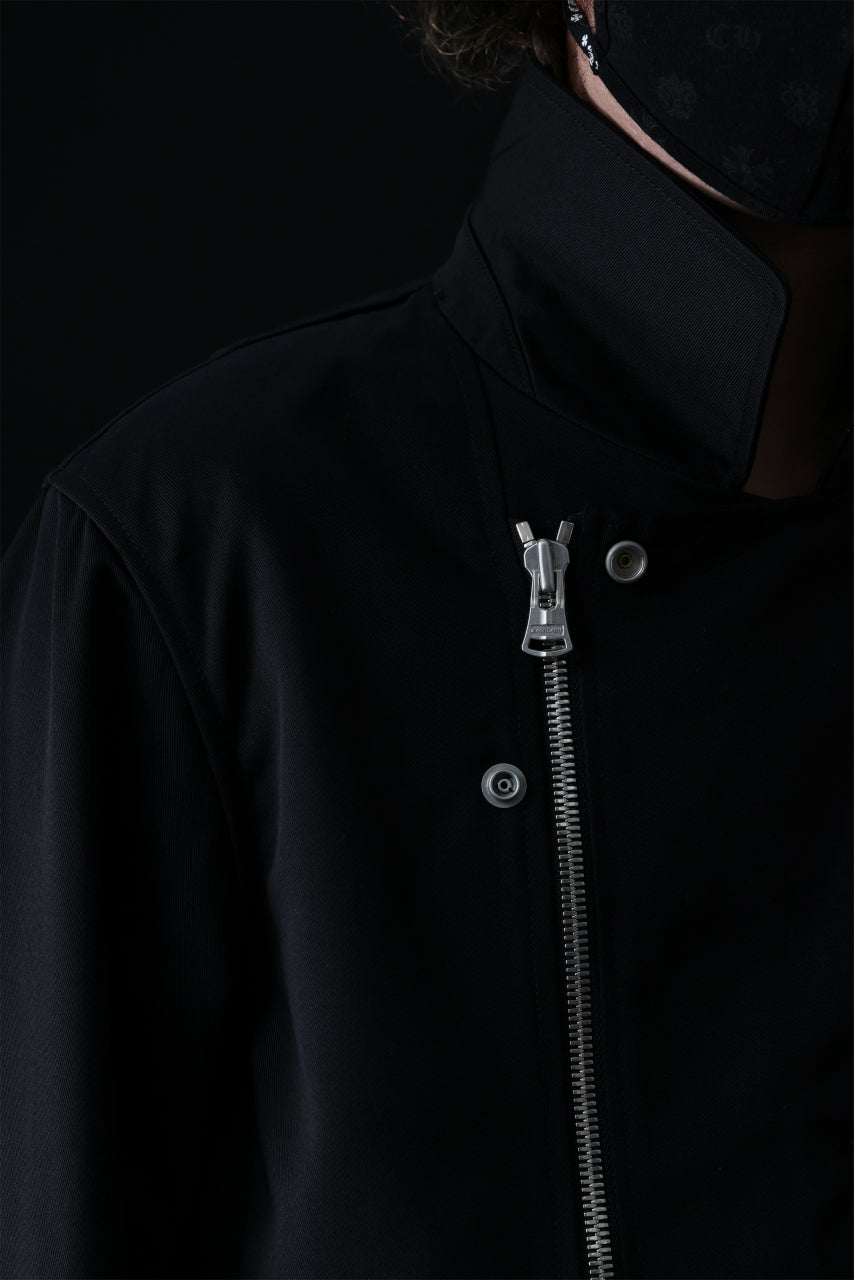 Load image into Gallery viewer, ISAMU KATAYAMA BACKLASH xx Dickies® DOUBLE RIDERS JACKET (BLACK)