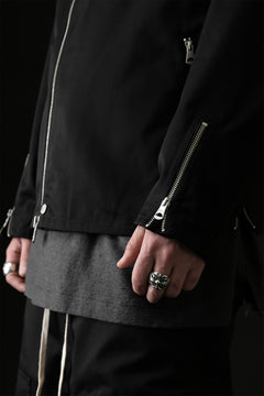 Load image into Gallery viewer, ISAMU KATAYAMA BACKLASH xx Dickies® DOUBLE RIDERS JACKET (BLACK)