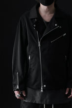 Load image into Gallery viewer, ISAMU KATAYAMA BACKLASH xx Dickies® DOUBLE RIDERS JACKET (BLACK)