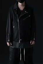 Load image into Gallery viewer, ISAMU KATAYAMA BACKLASH xx Dickies® DOUBLE RIDERS JACKET (BLACK)