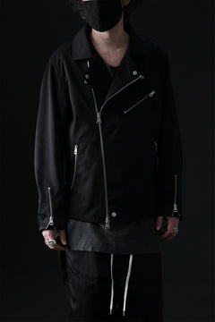 Load image into Gallery viewer, ISAMU KATAYAMA BACKLASH xx Dickies® DOUBLE RIDERS JACKET (BLACK)