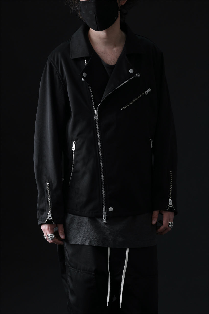 Load image into Gallery viewer, ISAMU KATAYAMA BACKLASH xx Dickies® DOUBLE RIDERS JACKET (BLACK)