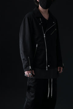 Load image into Gallery viewer, ISAMU KATAYAMA BACKLASH xx Dickies® DOUBLE RIDERS JACKET (BLACK)
