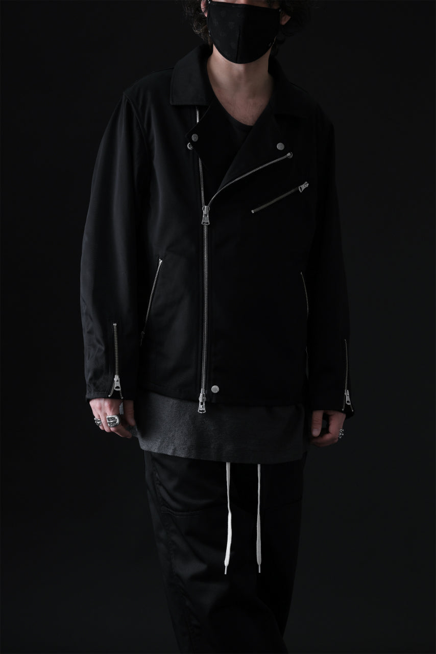 Load image into Gallery viewer, ISAMU KATAYAMA BACKLASH xx Dickies® DOUBLE RIDERS JACKET (BLACK)