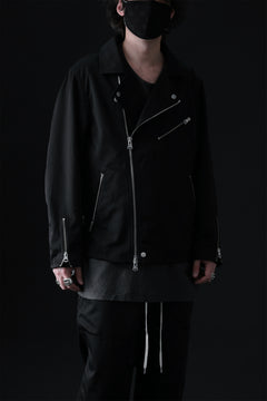 Load image into Gallery viewer, ISAMU KATAYAMA BACKLASH xx Dickies® DOUBLE RIDERS JACKET (BLACK)