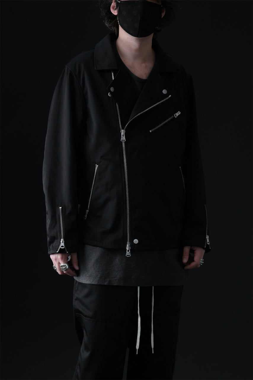 Load image into Gallery viewer, ISAMU KATAYAMA BACKLASH xx Dickies® DOUBLE RIDERS JACKET (BLACK)