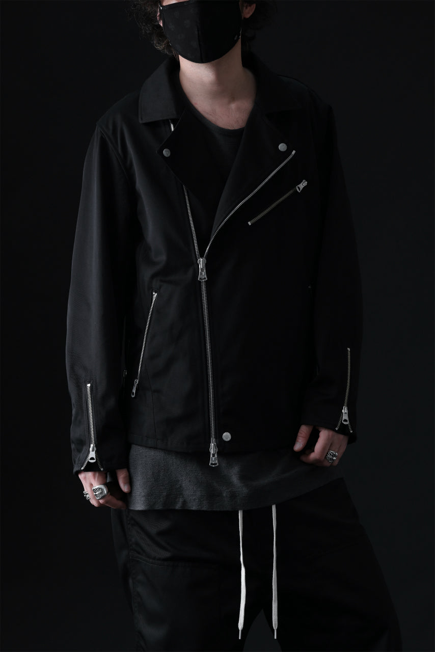 Load image into Gallery viewer, ISAMU KATAYAMA BACKLASH xx Dickies® DOUBLE RIDERS JACKET (BLACK)