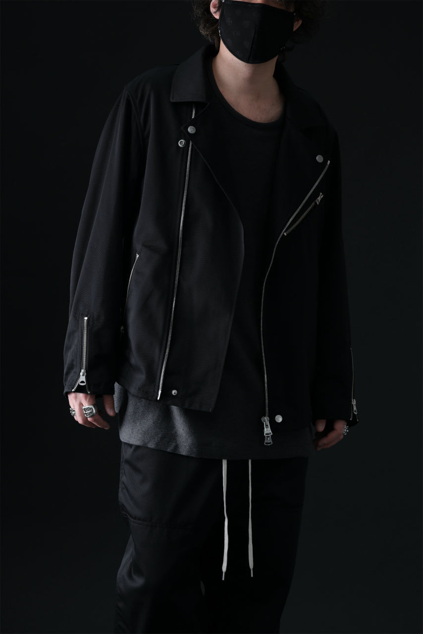 Load image into Gallery viewer, ISAMU KATAYAMA BACKLASH xx Dickies® DOUBLE RIDERS JACKET (BLACK)