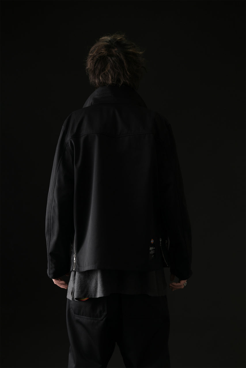 Load image into Gallery viewer, ISAMU KATAYAMA BACKLASH xx Dickies® DOUBLE RIDERS JACKET (BLACK)