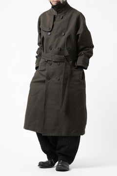 画像をギャラリービューアに読み込む, KLASICA GRANADO MOTORCYCLE TRENCH COAT / TRI UNION HIGH DENSITY GABADINE (MILITARY)