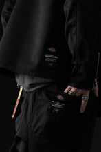 Load image into Gallery viewer, ISAMU KATAYAMA BACKLASH xx Dickies® DOUBLE RIDERS JACKET (BLACK)