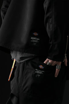Load image into Gallery viewer, ISAMU KATAYAMA BACKLASH xx Dickies® DOUBLE RIDERS JACKET (BLACK)