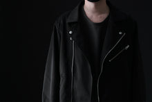 Load image into Gallery viewer, ISAMU KATAYAMA BACKLASH xx Dickies® DOUBLE RIDERS JACKET (BLACK)