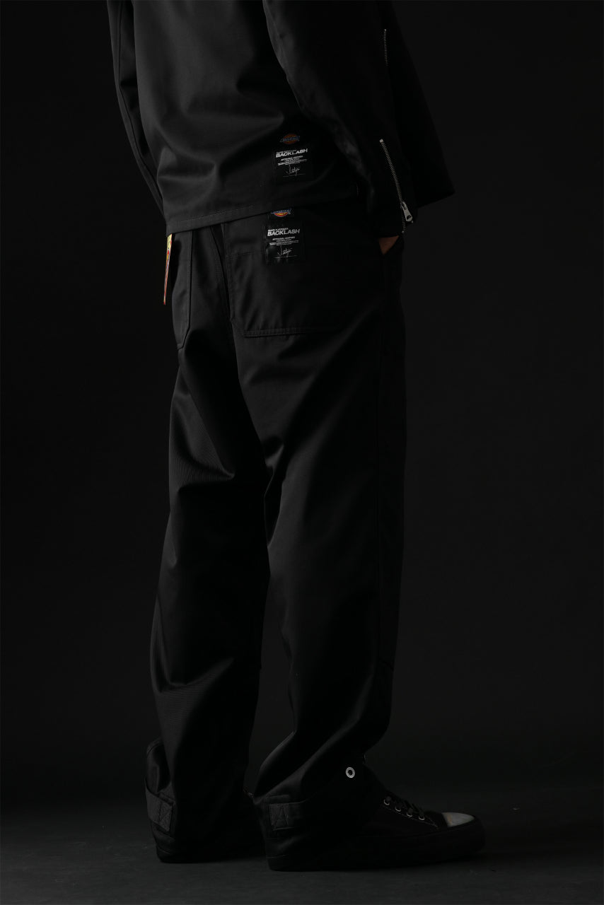 Load image into Gallery viewer, ISAMU KATAYAMA BACKLASH xx Dickies® DOUBLE KNEE PANTS (BLACK)