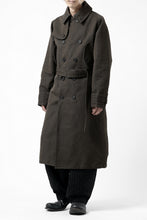 画像をギャラリービューアに読み込む, KLASICA GRANADO MOTORCYCLE TRENCH COAT / TRI UNION HIGH DENSITY GABADINE (MILITARY)