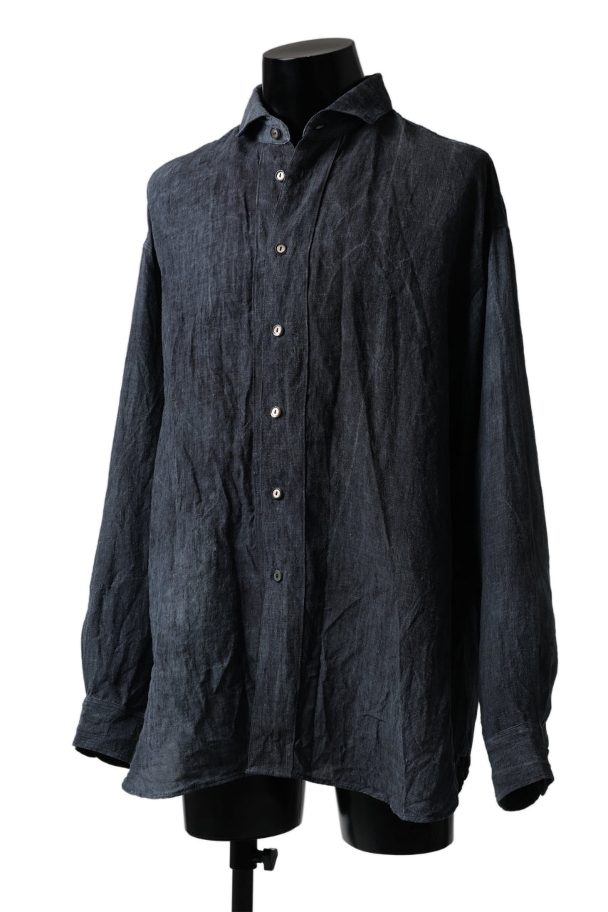 画像をギャラリービューアに読み込む, forme d'expression Oversized Shirt (Cyan)