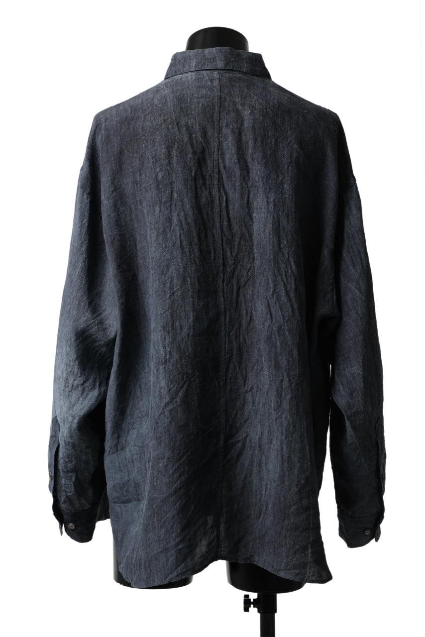 画像をギャラリービューアに読み込む, forme d'expression Oversized Shirt (Cyan)