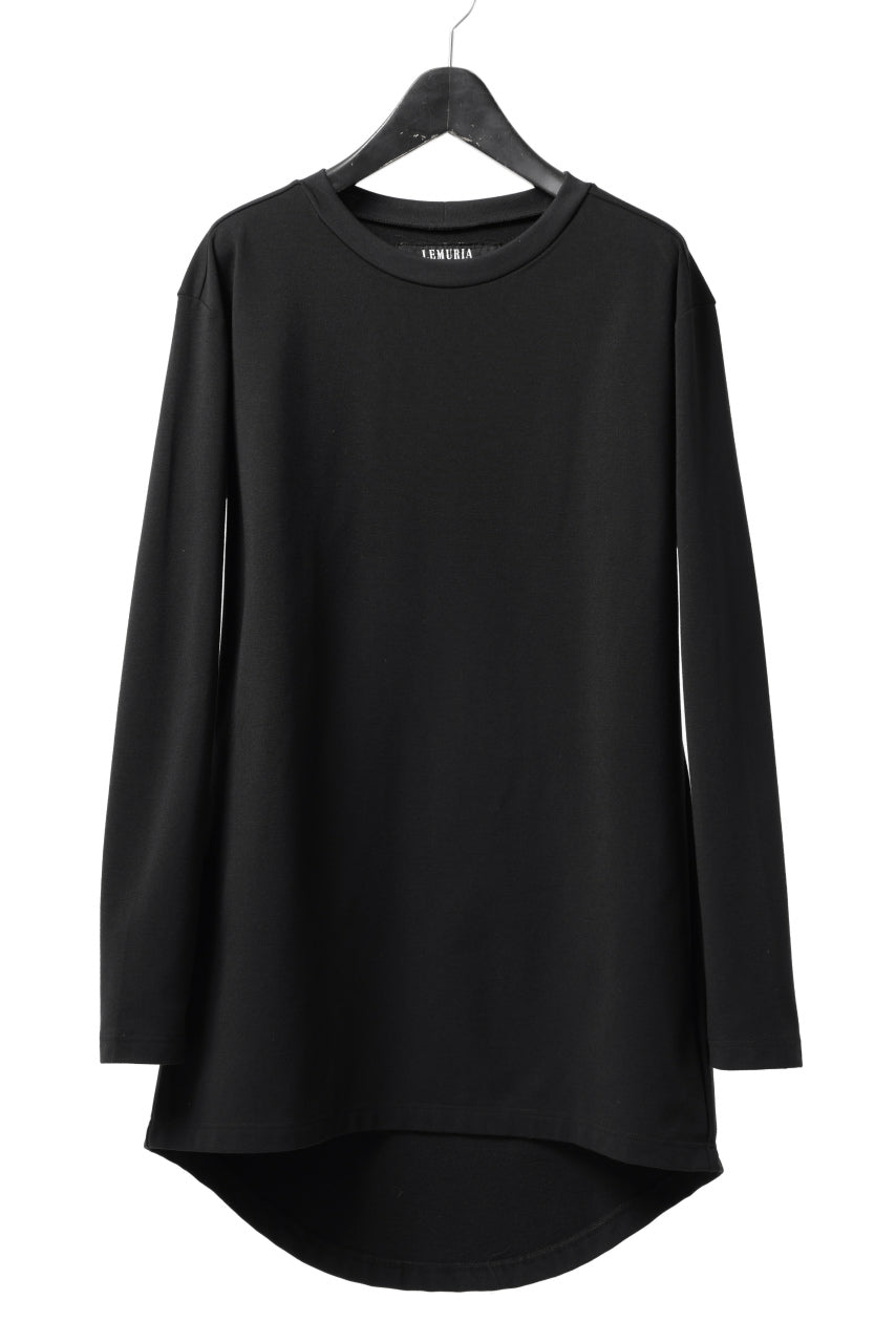 画像をギャラリービューアに読み込む, LEMURIA FLOWING LONG SLEEVE TOP / LUX-WARM® Premium (BLACK)