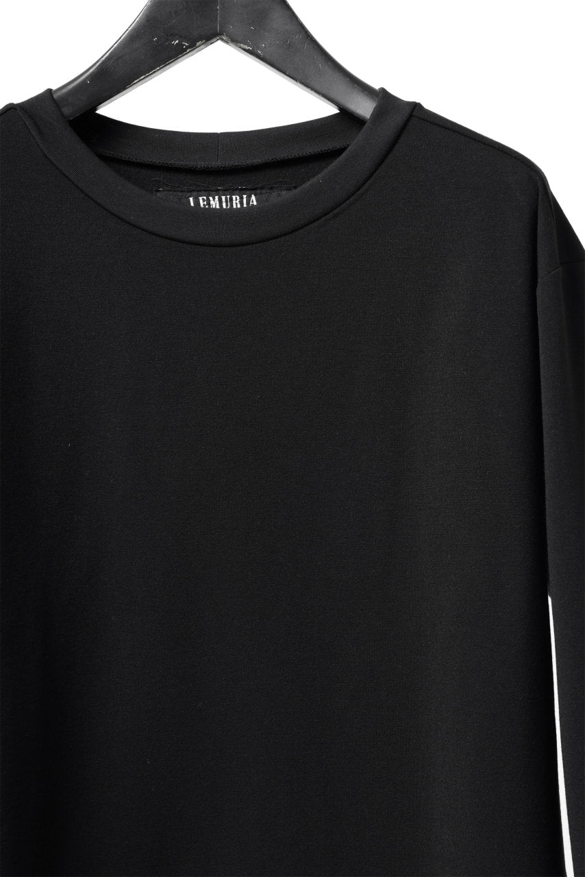 画像をギャラリービューアに読み込む, LEMURIA FLOWING LONG SLEEVE TOP / LUX-WARM® Premium (BLACK)