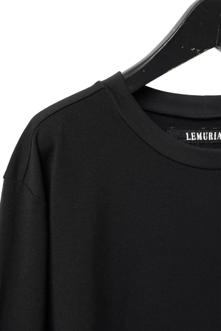 画像をギャラリービューアに読み込む, LEMURIA FLOWING LONG SLEEVE TOP / LUX-WARM® Premium (BLACK)