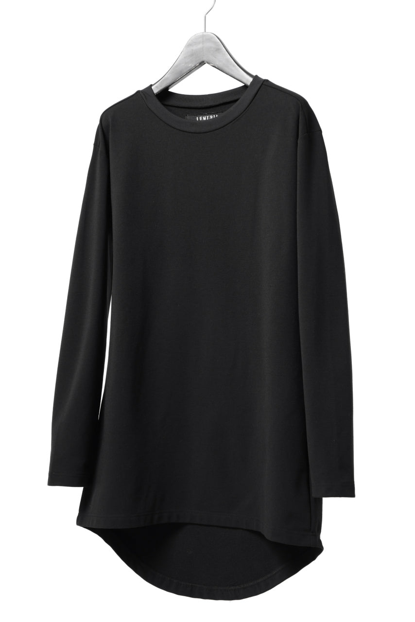 画像をギャラリービューアに読み込む, LEMURIA FLOWING LONG SLEEVE TOP / LUX-WARM® Premium (BLACK)