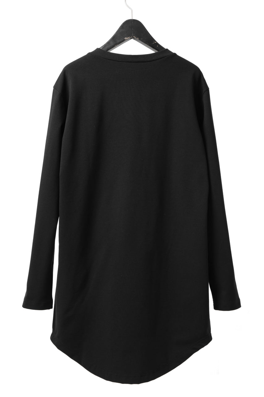 画像をギャラリービューアに読み込む, LEMURIA FLOWING LONG SLEEVE TOP / LUX-WARM® Premium (BLACK)