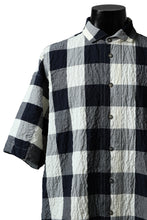 画像をギャラリービューアに読み込む, forme d'expression Short Sleeve Oversized Shirt (Big Check)