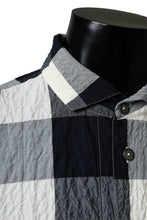 画像をギャラリービューアに読み込む, forme d'expression Short Sleeve Oversized Shirt (Big Check)