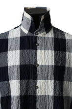 画像をギャラリービューアに読み込む, forme d'expression Short Sleeve Oversized Shirt (Big Check)
