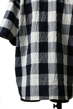 画像をギャラリービューアに読み込む, forme d'expression Short Sleeve Oversized Shirt (Big Check)