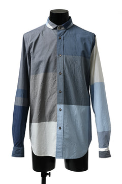 画像をギャラリービューアに読み込む, forme d'expression Club Shirt (Blue Tiles)