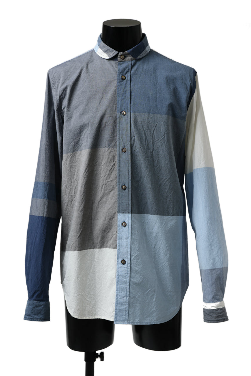 画像をギャラリービューアに読み込む, forme d'expression Club Shirt (Blue Tiles)