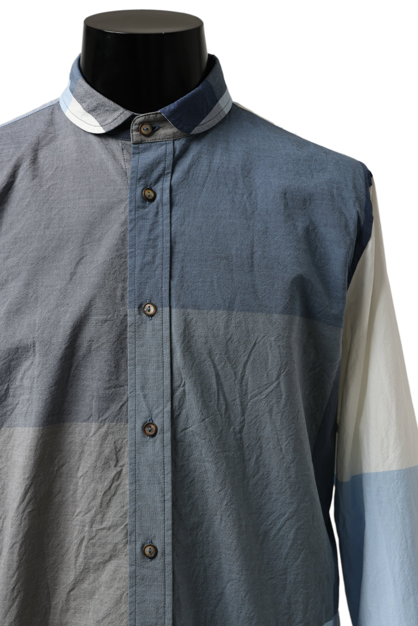 画像をギャラリービューアに読み込む, forme d'expression Club Shirt (Blue Tiles)