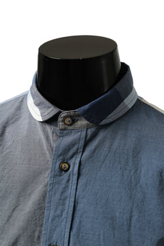画像をギャラリービューアに読み込む, forme d'expression Club Shirt (Blue Tiles)
