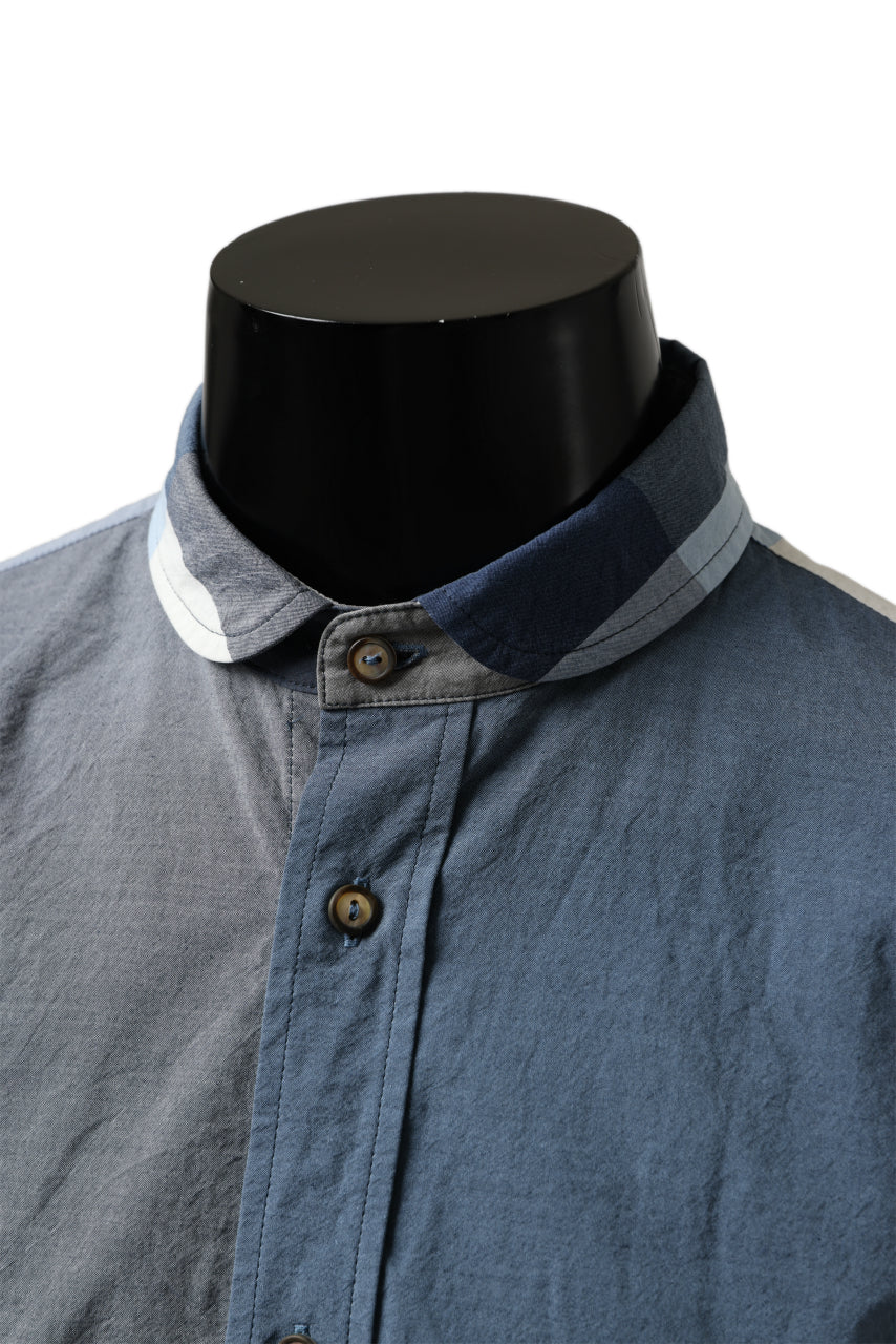画像をギャラリービューアに読み込む, forme d'expression Club Shirt (Blue Tiles)